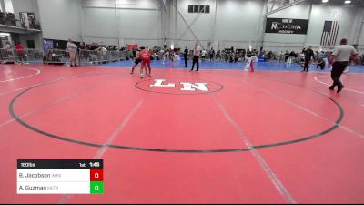 160 lbs Final - Blake Jacobson, Impact vs Adrian Guzman, Metrowest United