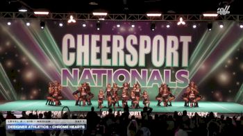 Designer Athletics - Chrome Hearts [2026 L2 - U16 - Medium Day 1] 2026 CHEERSPORT National All Star Cheerleading Championship