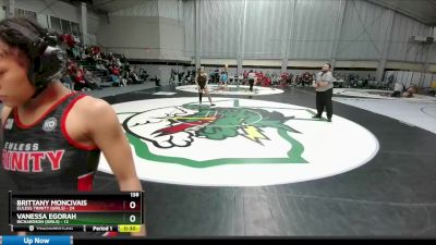 138 lbs Round 1 (16 Team) - Niyah Alexander, Euless Trinity (Girls) vs Juliana Molina, Richardson (Girls)