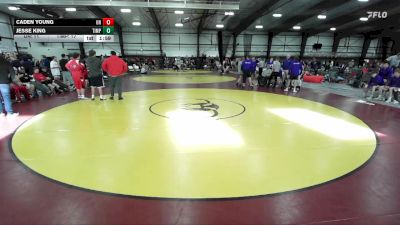 285 lbs Round 4 (8 Team) - Caden Young, Uintah vs Jesse King, Timpanogos