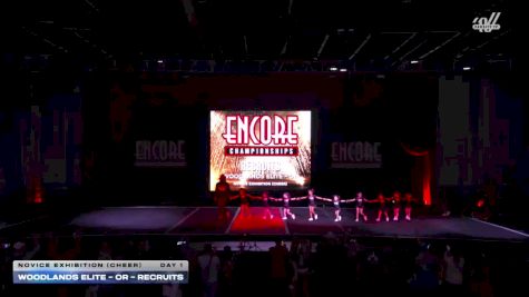 Woodlands Elite - OR - Recruits [2025 Novice Exhibition (Cheer) Day 1] 2025 Encore Grand Nationals