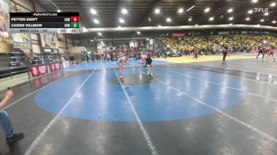 165 lbs Cons. Round 3 - Caiden Villmow, Camel Kids Wrestling vs Peyton Swift, Camel Kids Wrestling