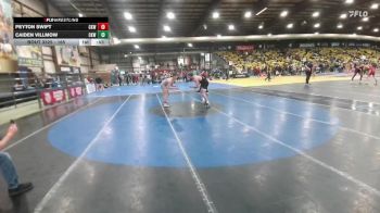 165 lbs Cons. Round 3 - Caiden Villmow, Camel Kids Wrestling vs Peyton Swift, Camel Kids Wrestling