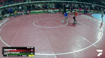 80-90 lbs Cons. Semi - Karter Marchant, Alaska vs Thaddeus Cox, Montana