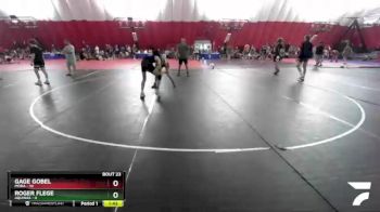 120 lbs Round 3 (16 Team) - Gage Gobel, Mora vs Roger Flege, Aquinas