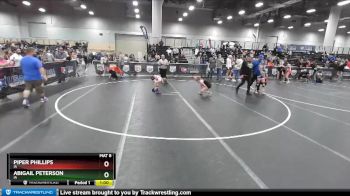 72 lbs Round 3 - Piper Phillips, IA vs Abigail Peterson, IA