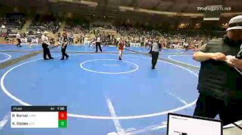 115 lbs Final - Brissa Bernal, Lady Outlaw Wrestling Academy vs Katie Stokes, Hurricane Wrestling Academy