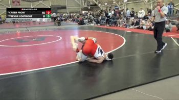 133 lbs 3rd Place Match - Trevor Cortright, Utica vs Caden Frost, New England College