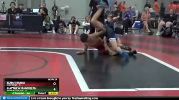 138 lbs Semis & 3rd Wb (16 Team) - Isaiah Rubio, California vs Matthew Randolph, Minnesota Silver