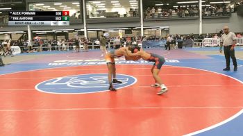 4 - 126 lbs 5th Place Match - Tre Antoine, Orange County vs Alex Forman, Denbigh