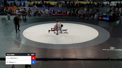 157 lbs Rnd Of 128 - Jonathan Moreno, FL vs Grady Meyer, NE