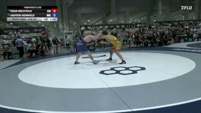 125 kg Cons. Sub-semis - Dean Bechtold, Steller Trained Wrestling vs Ashton Honnold, Moen Wrestling Academy