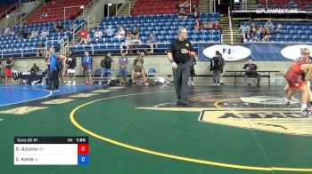 113 lbs Cons 32 #1 - Dru Azcona, Missouri vs Cael Kahle, Wisconsin