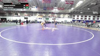 157 lbs Champ. Round 2 - Evan Atchley, Texas Wesleyan vs Charlie Hutson, Fort Hays State