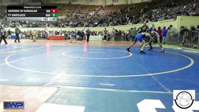 108 lbs Round Of 16 - Antonio Jr Gonzalez, Enid Junior High vs Ty Whitlock, Harrah