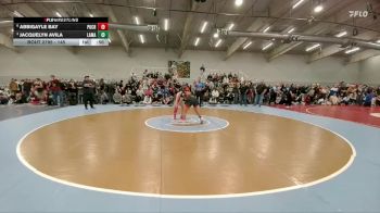 145 lbs Cons. Round 5 - Jacquelyn Avila, Lamar vs Abbigayle Bay, Pueblo Central
