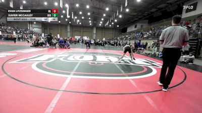 120B Semifinal - Evan Litzsinger, Hillsboro vs Xavier Mccauley, Rogers