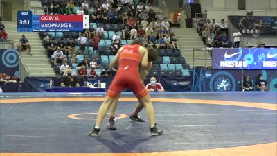 51 kg Final 3-5 - Malik Gigiev, Russia vs Beso Makharadze, Georgia