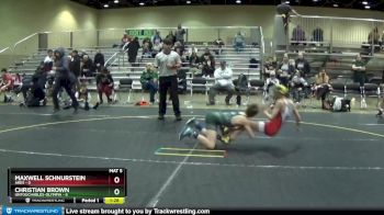 85 lbs Round 1 (6 Team) - Christian Brown, Untouchables-Olympia vs Maxwell Schnurstein, Ares