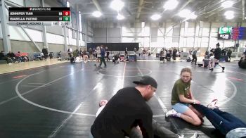 U17 Women - 53 lbs Champ. Round 1 - Jennifer Tian, WA vs Isabella Patino, UT