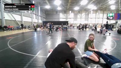 U17 Women - 53 lbs Champ. Round 1 - Jennifer Tian, WA vs Isabella Patino, UT