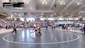 A 175 lbs Champ. Round 1 - Saif Al-Ipyden, Sycamore High School vs Kingston Rios, Liberty Creek High School
