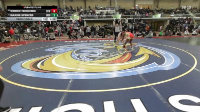 138 lbs Semifinal - Winner Tshibombi, Stratford vs Maxine Spencer, Erskine