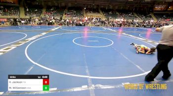60 lbs Rr Rnd 3 - Harper Jackson, Tuttle Wrestling vs Mackenzie Williamson, Nebraska Wrestling Academy