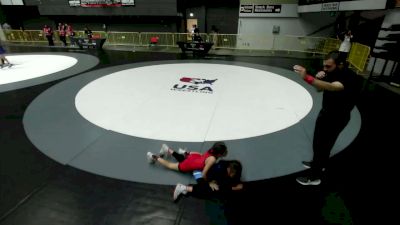 57 lbs Semis - Lea Davis, Scotsmen Wrestling Club vs Liyana Khan, Monster Garage Wrestling