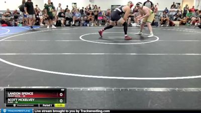 195 lbs Round 5 (6 Team) - Landon Spence, Front Royal vs Scott McKelvey, SLWC