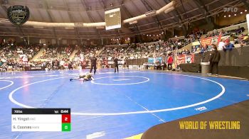 70 lbs Consi Of 8 #2 - Holden L Yingst, Keystone Wrestling Club vs Samuel Coomes, Madison,SD