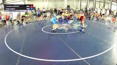 155 lbs 3rd Place Match - Thomas Brauer, Maurer Coughlin Wrestling Club vs Cael Smith, Ohio Crazy Goats Wrestling