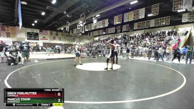 138 lbs Cons. Round 3 - Drew Perlmutter, Camarillo vs Marcus Stamp, Bakersfield