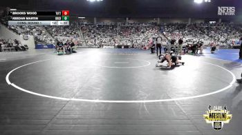 B4A-113 lbs Cons. Round 1 - Keedan Martin, Bridge Creek vs Brooks Wood, Tuttle