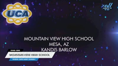 Mountain View High School [2025 Super Varsity Division I Semis] 2025 UCA National High School Cheerleading Championship