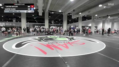 48 lbs Cons. Round 3 - Jacob Naylor, HeadHunters Wrestling Club vs Jasper Kling, Steller Trained Wrestling