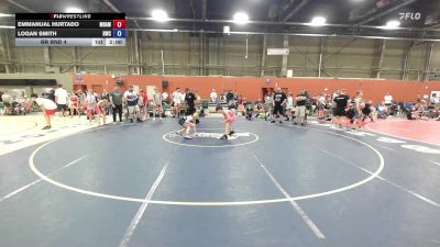 88 lbs Rr Rnd 4 - Emmanual Hurtado, Maine Hammahs - MSE vs Logan Smith, Headhunters WC - MSE