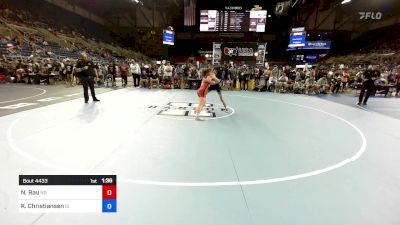 126 lbs Cons 64 #1 - Noah Rau, ND vs Kai Christiansen, ID