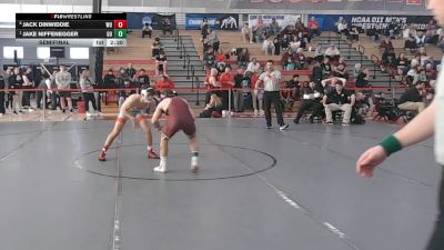 141 lbs Semifinal - Jake Niffenegger, Gannon vs Jack Dinwiddie, Wheeling