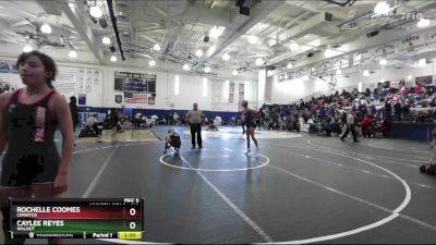 110 lbs Champ. Round 3 - Caylee Reyes, Walnut vs Rochelle Coomes, Cerritos