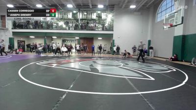 126 lbs Cons. Round 3 - Cassen Correggio, Don Bosco Prep vs Joseph Drewry, Christian Brothers High
