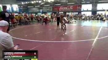 95 lbs Round 3 (8 Team) - Justin Thibodeaux, Alpha Elite vs Cameron Underwood, Fight Club