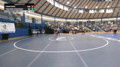 197 lbs Cons. Round 2 - John Davis, Neosho County Community College vs Brayden Tomlinson, Murray State