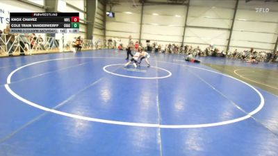 80 lbs Round 3 (12:30pm Saturday) - Cole Train Vanderwerff, Crass Trained vs Knox Chavez, Nebraska Elite