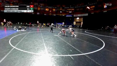 125 lbs Consi Of 16 #2 - Caleb Uhorchuk, Army vs Joseph Hubbard, Bellarmine