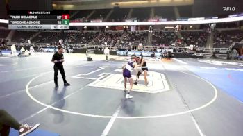 100 lbs Cons. Round 2 - Rubi DeLaCruz, Copiague-11 vs Brooke Agnone, Fairport-5