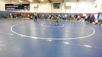 Boys 175 lbs Cons. Round 1 - Marcus Brooks, Fremont (Sunnyvale)&nbsp;Boys vs Luke Hanna, Serra Boys