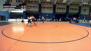 285 lbs Cons. Round 4 - Zachary Cummings, Liberty vs Carter Erickson, Averett