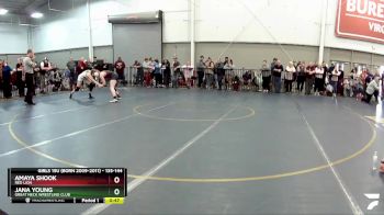 135-144 lbs Round 2 - Amaya Shook, Red Lion vs Jana Young, Great Neck Wrestling Club