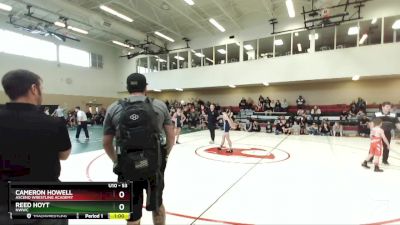 53 lbs Round 1 - Reed Hoyt, NWWC vs Cameron Howell, Ascend Wrestling Academy